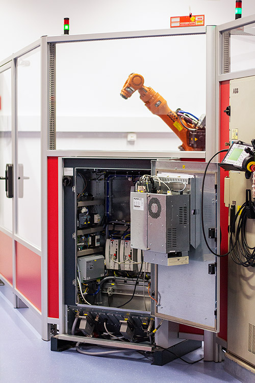 Stanowisko badawcze dla robotyki – BVS Industrie-Elektronik